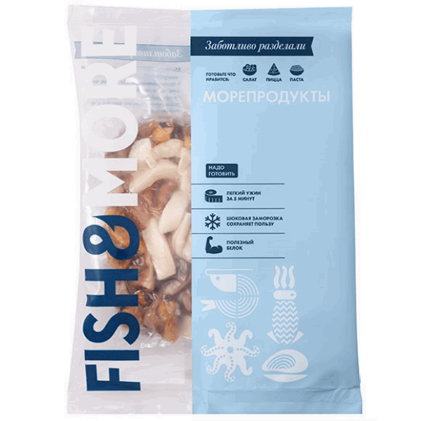 Frozen seafood Ծովային կոկտեյլ 1կգ 2506