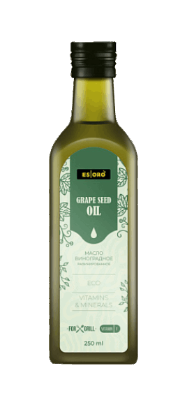 Sauces and additives Խաղողի յուղ չզտված 0,25 լիտր