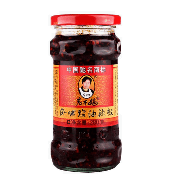 Sauces and additives Սոուս կծու խրթխրթան չիլիյով 210գ Լաոգանմա X 61
