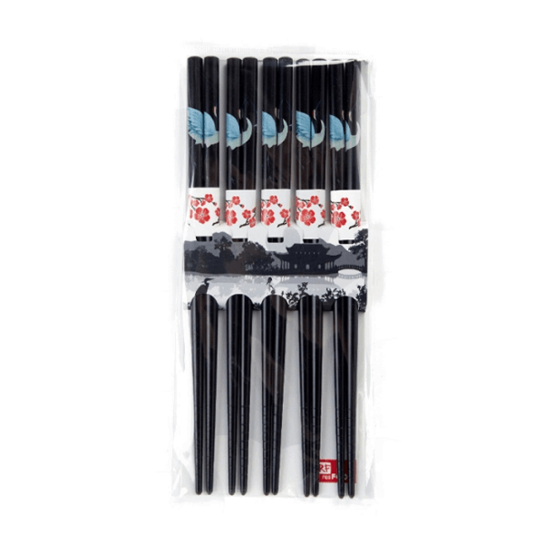 Պարագաներ Բամբուկե փայտիկ սև Ռեսֆուդ 5 հատով