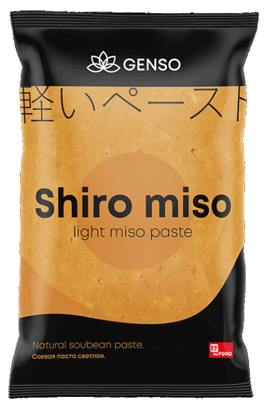 Սոուսներ և հավելումներ Պաստա Սոյայի բաց Shrio miso Genso 1կգ X 32