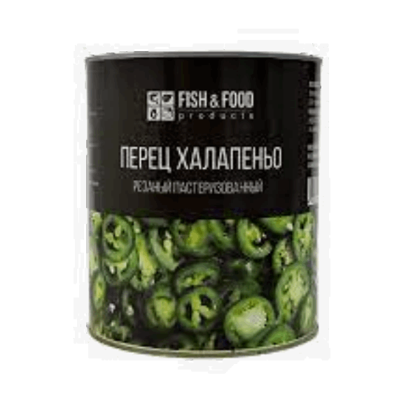 OCEAN FISH Frozen vegetables Պղպեղ Հալապենյո մանրացված  3000 մլ Manesk