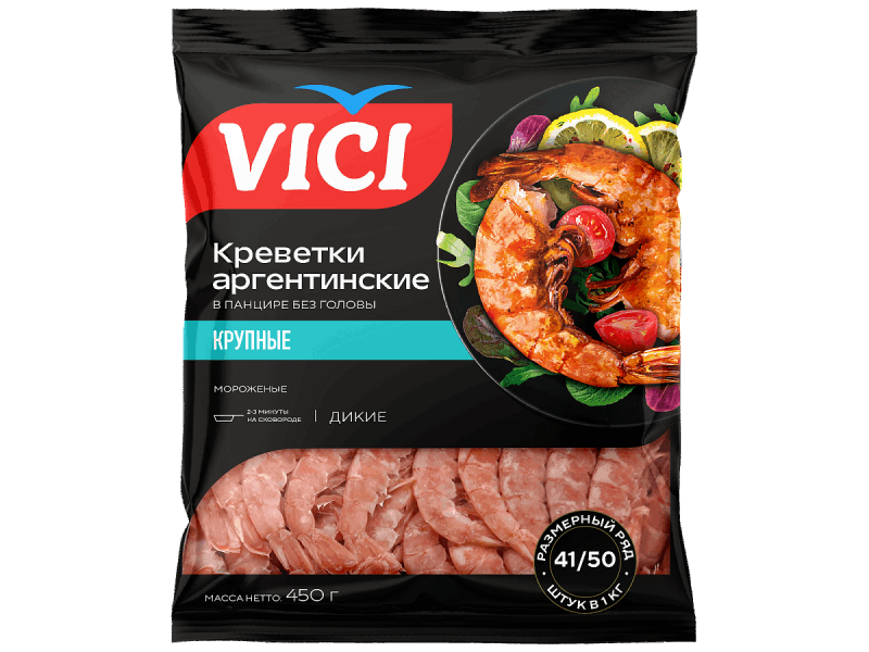 OCEAN FISH shrimp Արգենտինական ծովախեցգետին 400գ Անդակո