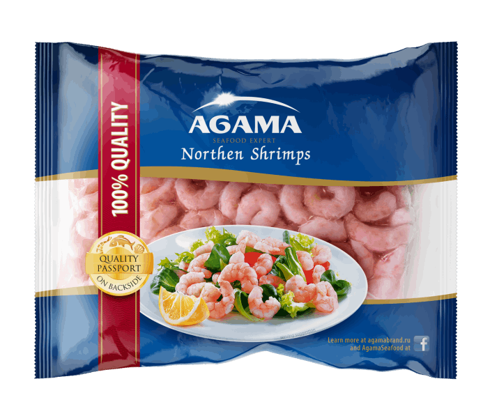 Frozen seafood Ծովախեցգետին թագավորական ագամա 90/120 0,3կգ  Անդակո