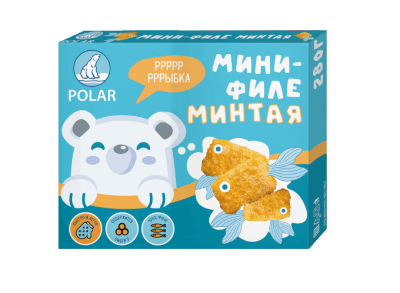 Semi-finished products Մինտայի մինի ֆիլե խմորապատ ԱՐՋՈՒԿ 0,280գ K 79