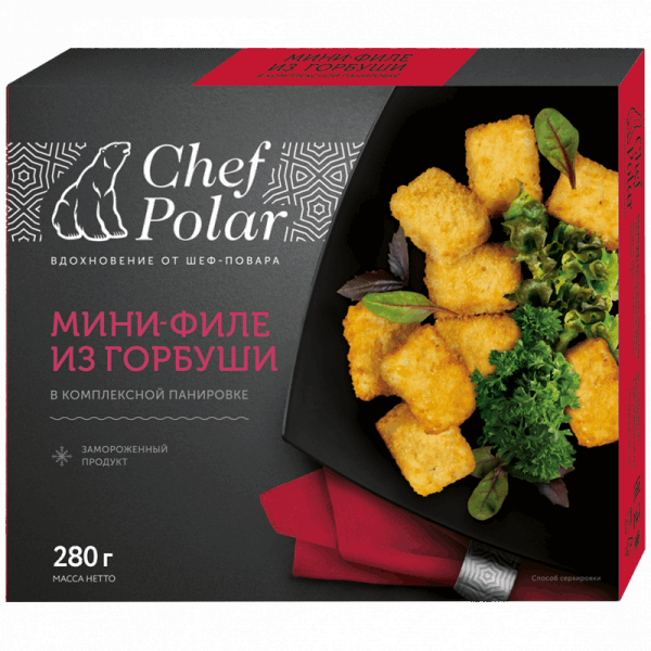 Semi-finished products Գառբուշայի մինի ֆիլե խմորապատ Chef Polar 0.280 K 82