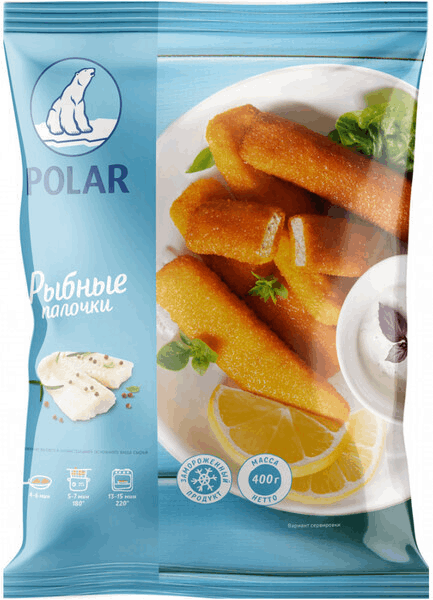 Полуфабрикаты Ձկան ձողիկներ խմորապատ 0,400 K 52