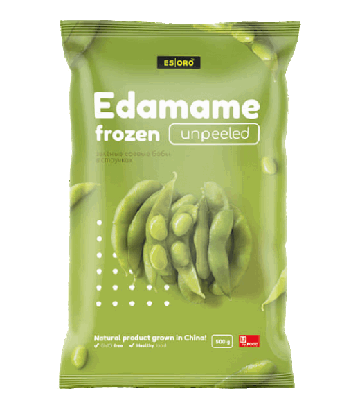 Frozen vegetables Էդամամե կանաչ լոբի 05 կգ. 6572 /կգ