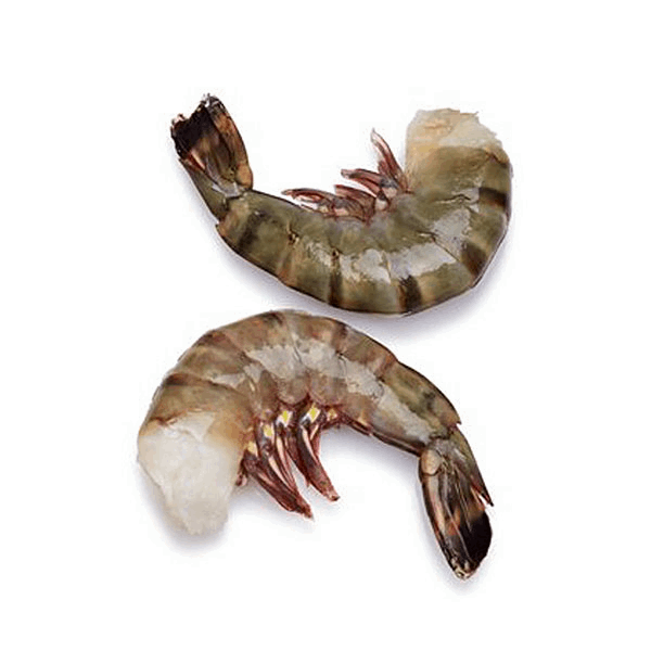 OCEAN FISH Ծովախեցգետին Ծովախեցգետին Սև Վագրային առանց գլխի 21/25 1կգ 0328