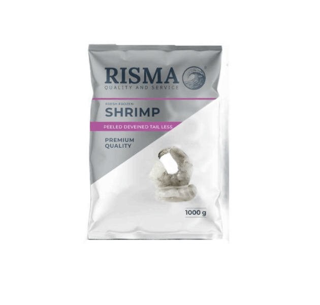 OCEAN FISH shrimp Ծովախեցգետին մաքրած առանց պոչով 26/30 Ռիսմա R 75