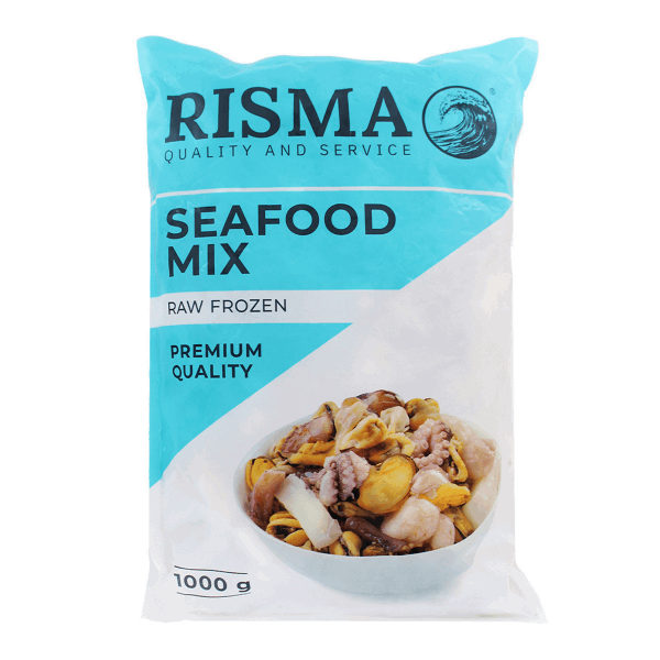 OCEAN FISH Frozen seafood Ծովային կոկտեյլ 1կգ Ռիսմա R25