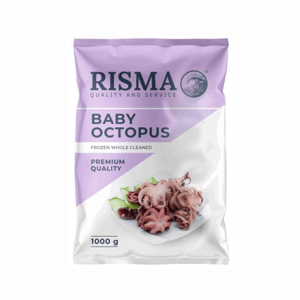 OCEAN FISH Frozen seafood Երիտասարդ Ութոտնուկ 60/80 1կգ  ռիսմա R77