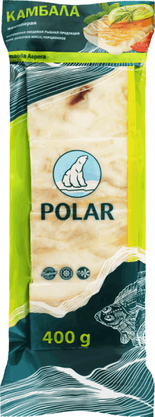 OCEAN FISH Chilled and frozen fish Կամբալաի ֆիլե սառ. POLAR 0.5կգ  K113