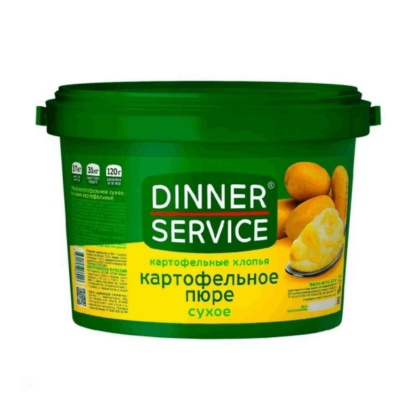 OCEAN FISH Frozen vegetables Պյուրե Պյուռե կարտոֆիլի 3 կգ