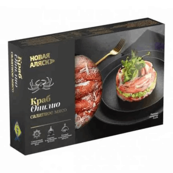 OCEAN FISH Frozen seafood Կամչատկայի  Խաչափառ միս Ռոզոչկի և ծնկի  0.200 գ A 18