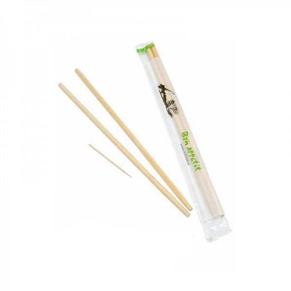 Բամբուկե Պարագաներ Բամբուկե փայտիկ ատամ  մաքրիչով 23 մմ