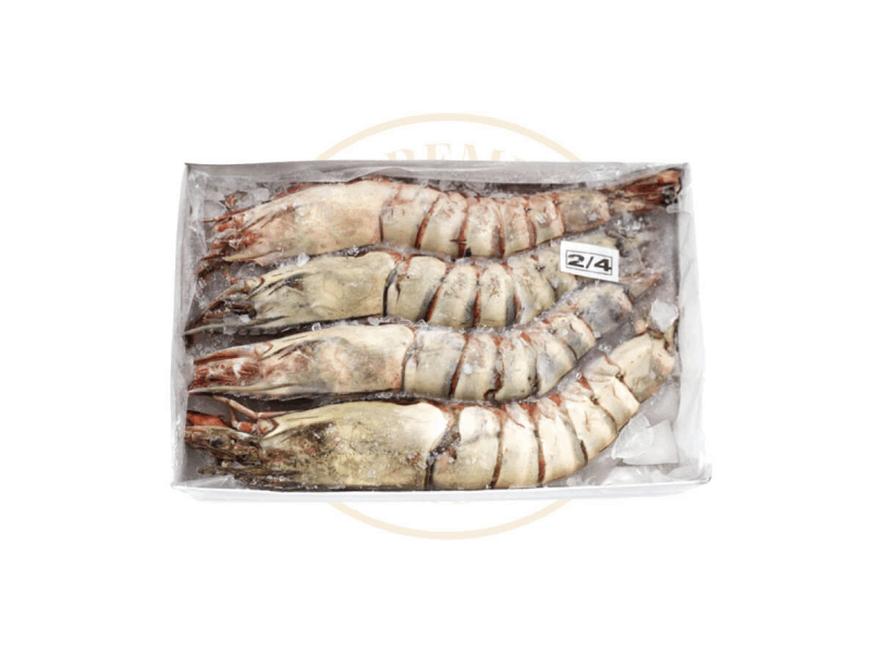 OCEAN FISH Ծովախեցգետին Ծովախեցգետին  Սև Վագրային գլխով 2/4 կգ 4271