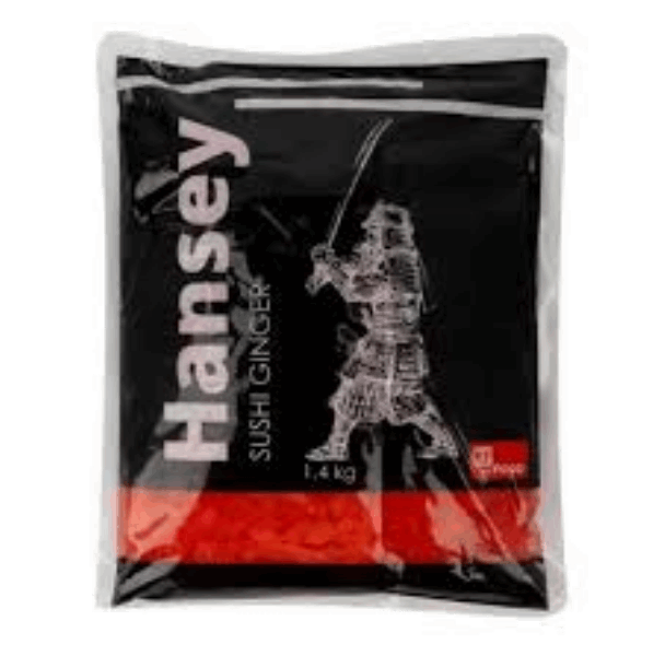 OCEAN FISH Ավելին Իմբիր Մարինացված Վարդագույն Hansey 1 կգ  X 7