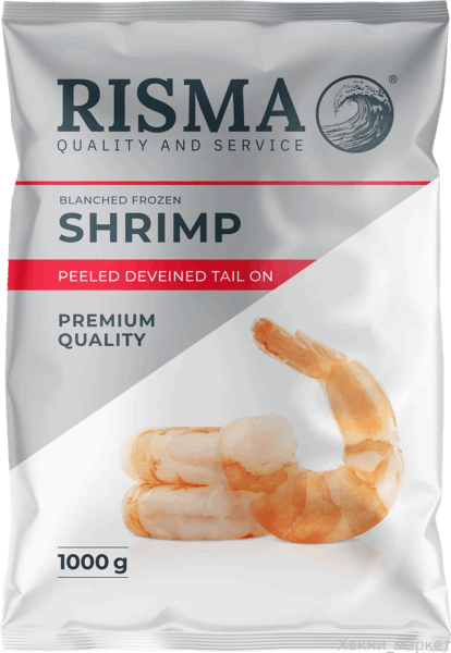 OCEAN FISH shrimp Ծովախեցգետին բլանշ 1 կգ 21/25 Ռիսմա  R 57