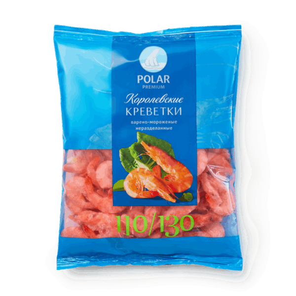 OCEAN FISH shrimp Ծովախեցգետին Թագավորական Polar 110/130 0.5կգ K114