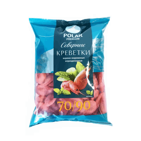 shrimp Ծովախեցգետին 70/90 բլանշ Ակտիդա Polar 1 կգ K 115