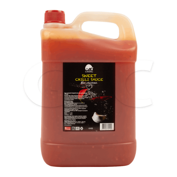 Sauces and additives Սոուս քաղցր չիլի Հավի համար 6կգ X 128