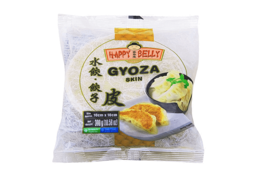 OCEAN FISH Панко, Рис, лапша и супы Խմոր Գյոզա /Gyoza /Վոնտոնի համար Happy Belly 0.300կգ 10 սմ 40 հատ 3030