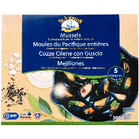Սառեցված ծովամթերք OCEAN FISH Միդի փակ 50/70 0,5կգ սպիտակ գինու սոուսով  K 98