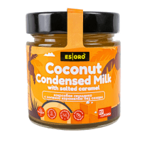 Սոուսներ և հավելումներ - Կոկոսի խտացրած ESORO աղի կարամել առանց շաքարի X 117