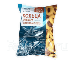 Սառեցված ծովամթերք - Կալմարի օղակ խմորապատ  1կգ   K 9