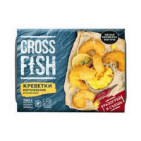 Կիսաֆաբրիկատներ - Ծովախեցգետին թագավորական խմորապատ CrossFish 0.240   K 47