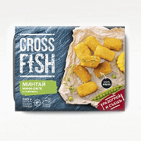 Կիսաֆաբրիկատներ - Մինտայ մինիֆիլե խմորապատ  CrossFish 0.240   K 49