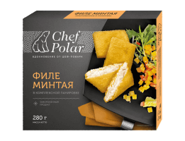 Կիսաֆաբրիկատներ OCEAN FISH Մինտայի ֆիլե խմորապատ Chef Polar 0.280  К 85