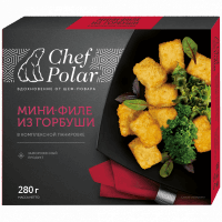 Կիսաֆաբրիկատներ - Գառբուշայի մինի ֆիլե խմորապատ Chef Polar 0.280 K 82