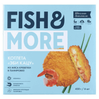 Կիսաֆաբրիկատներ    Ծովախեցգետնի կոտլետներ խմորապատ 0.45կգ  D 20