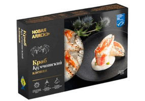 Սառեցված ծովամթերք OCEAN FISH Կամչատկայի    Խաչափառ մեծ  տափակաբերանի միս 2 չանչով  0.200  գ  A 16