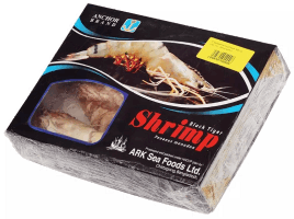 Ծովախեցգետին OCEAN FISH Ծովախեցգետին   Սև Վագրային  գլխով  4/6 կգ  4272